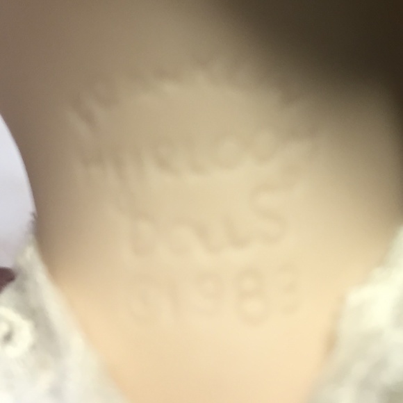 FRANKLIN  "CECILY OF VIRGINIA COLONY" 12" HEIRLOOM PORCELAIN BISQUE COLLECTIBLE - Picture 4 of 7